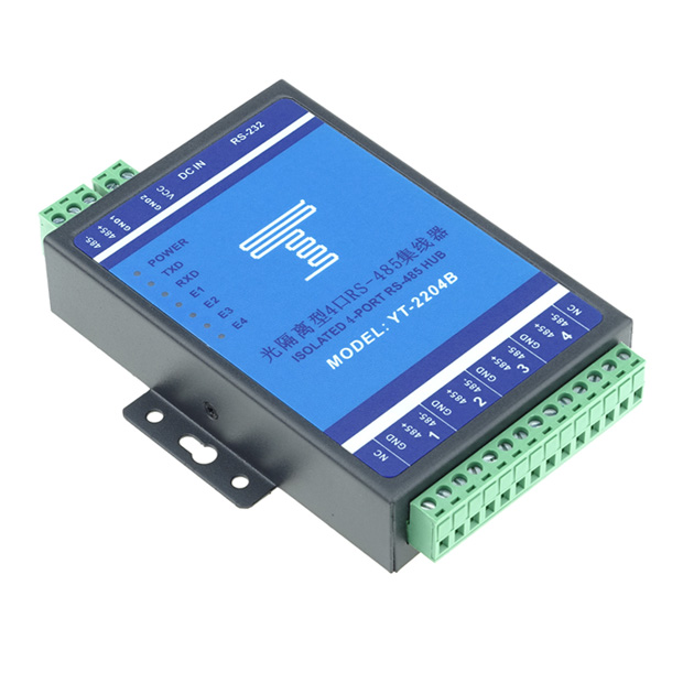 YT-2204B四口光隔离485集线器